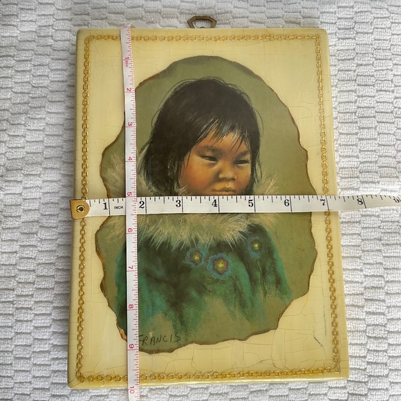 Vintage Dorothy Francis - PANELOO of Frobisher Bay - c. 1960s Print - Folk Art - Picture 13 of 16